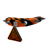 Orange Explosive Hazard Caution Collar