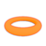 Orange Glowing Halloween Halo [EMISSIVE]
