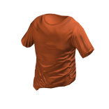 Orange Half-Tucked T-Shirt