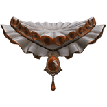 Orange Jester Neck Ruffle 3.0