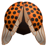 Orange Ladybug Wings