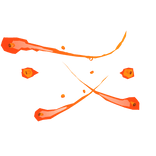 Orange Lantern Rings (Larfleeze's Greed Aura)