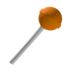 Orange Lollipop