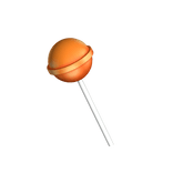 Orange Lollipop