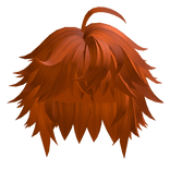 Orange messy hair anime season 27