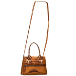 Orange Metallic Mini Crossbody Bag 3.0