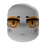Orange Moth Face