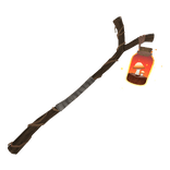 Orange Mushroom Jar Staff