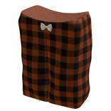 Orange Plaid Halloween Pants