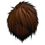 Orange Punk Messy Short Hair 2.0