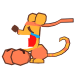 Orange Shoulder Pal - DELTARUNE