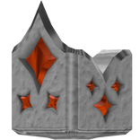 Orange Silver Star Gauntlet R [R6]