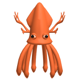 Orange Squid