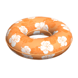 Orange Summer Hibiscus Floaty 🌺