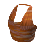 Orange Swirl Call You Mine Halter Top