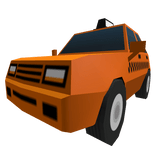 Orange Taxi Cab