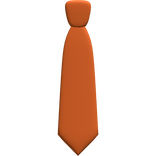 Orange Tie