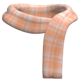 Orange Winter Scarf 