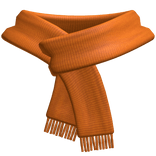 Orange Winter Scarf 3.0