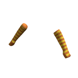 Orange Yellow | Arm Warmers Sleeves Fingerless
