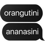 orangutini ananasini italian brainrot text