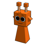 Oren (Orange) Blocky Spanki Suit