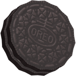 oreo cream cookie hairclip