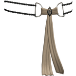  Ornate Esoteric Gaian Beige Skein Belt