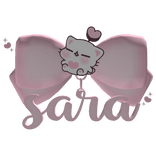 ๑˚saras pink bow