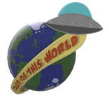 Out Of This World Lapel Pin