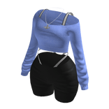 Baddie Sporty Girl Outfit 