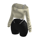 Baddie Sporty Girl Outfit 