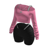 Baddie Sporty Girl Outfit 