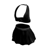Black Miniskirt and top