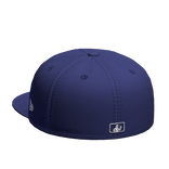 Outsized NY Backwards Fitted Cap Blue
