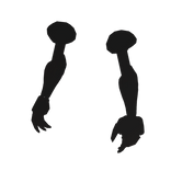 Ova Metal Remake's Arms Outline
