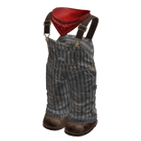 Overalls And Bandanna