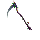 Overgrown Amethyst Scythe