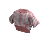 Oversize Tucked Striped Tee