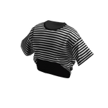 Oversize Tucked Striped Tee