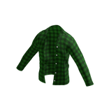 🌟Oversized Green Plaid Shirt