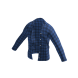 🌟Oversized LightBlue Plaid Shirt