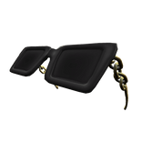 Oversized Raised Sunglasses In Black 