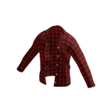 🌟Oversized Red Plaid Shirt