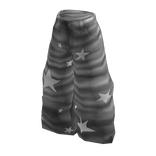 Oversized Star Flare Pants
