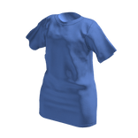 Oversized tee shirt blue