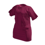 Oversized tee shirt dark pink