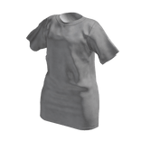 Oversized tee shirt grey