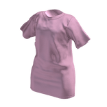 Oversized tee shirt pink