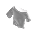 Oversized Tucked T-Shirt White